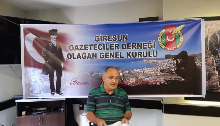 Giresun Gazeteciler Derneği Başkanı Bekir Bayram