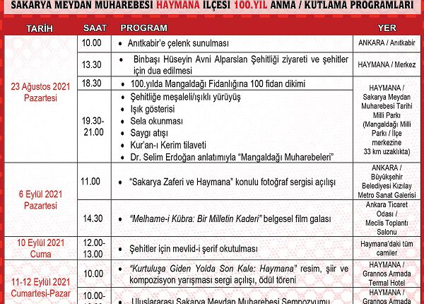 Açılış Programı