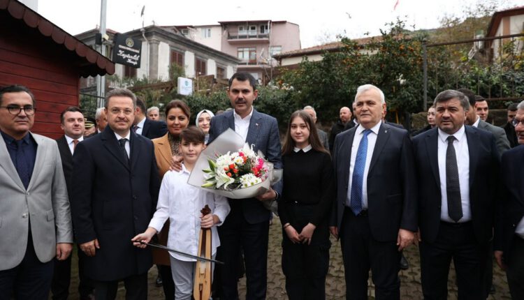 Bakan Kurum Giresun’da İncelemelerde Bulundu