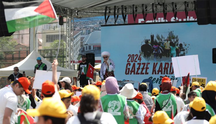 İstanbul’da “Gazze Kardeşlik Şenliği” düzenlendi (2)