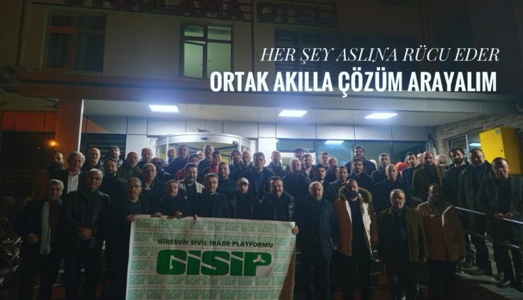 Giresun Sivil İrade Platformu Toplantısı (4)